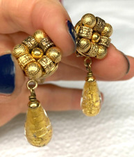 Pendientes oro y cristal segunda mano  Embacar hacia Mexico