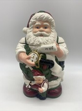 Alacarte Papai Noel e Elfo Lista de Presente Jarro de Biscoito VINTAGE JC PENNY NA CAIXA ORIGINAL comprar usado  Enviando para Brazil