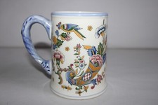 Chop mug en faïence de Gien, décor A la Corne d'Abondance, hauteur 12 cm comprar usado  Enviando para Brazil