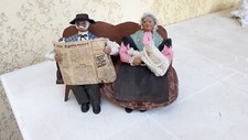 Couple santons anciens d'occasion  Marignane