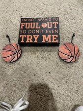 Basketball theme wall for sale  Montrose