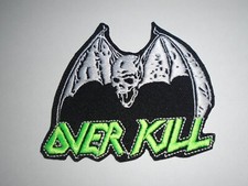 OVERKILL THRASH METAL FERRO EM PATCH BORDADO comprar usado OVERKILL THRASH METAL FERRO EM PATCH BORDADO comprar usado  Enviando para Brazil