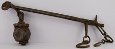 Escala de equilíbrio de ferro tribal étnica judaica rara antiga árabe otomana Iêmen comprar usado  Enviando para Brazil
