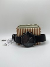 Relógio de pulso masculino Fossil Nate JR1354 pulseira preta 10 ATM cronógrafo redondo comprar usado  Enviando para Brazil