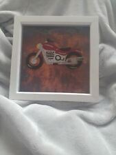 Motorcycle wall art for sale  TIPTON