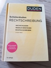 Schülerduden duden rechtschre gebraucht kaufen  Leer (Ostfriesland)
