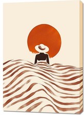 Używany, Obraz 70x100cm Chill Minimalistyczny , Wnętrza Styl Skandynawski, Boho na sprzedaż  PL