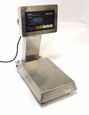 ISHIDA ESCALA DE PLATAFORMA DIGITAL MTC-20, 6 LB CAPACIDADE 115-120VAC, 50/60 Hz TESTADO! comprar usado  Enviando para Brazil