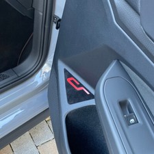 2 Zierblenden Türe Alcantaraoptik passt für Golf 8 GTI CS Logo MK8 CS45 45 CD comprar usado  Enviando para Brazil