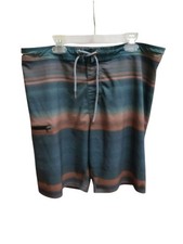 Shorts de prancha masculino Jetty Supply Co tamanho 33 bolsos com zíper cordão praia surf comprar usado  Enviando para Brazil