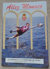 Monaco sampdoria european for sale  LONDON