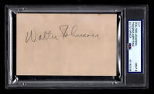 WALTER JOHNSON PSA/DNA GRAU 9 PERFEITO ASSINADO AUTOGRAFADO QUADRA DE BEISEBOL AUTÊNTICA comprar usado  Enviando para Brazil