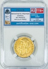 BONAPARTE PREMIER CONSUL  40 FRANCS  AN 12.A PARIS comprar usado  Enviando para Brazil