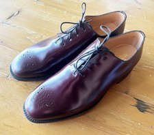 Sapatos sociais Sanders Of England Finsbury corte inteiro Oxford medalhão 8D novo sem caixa comprar usado  Enviando para Brazil