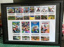 Quadro gráfico de jogo Super Mario Kart arte de parede colecionável comprar usado  Enviando para Brazil