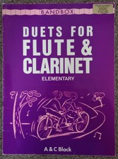 Duets flute clarinet for sale  WEYMOUTH