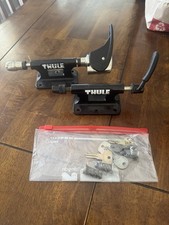 Suporte de garfo e travamento para bicicleta Thule Low Rider 821 com chaves comprar usado  Enviando para Brazil