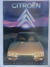 Citroen range brochure for sale  BOURNEMOUTH