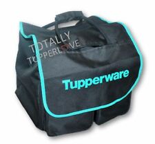 Usado, Bolsa tote Tupperware kit grande com bolsos com zíper preta e azul-petróleo em excelente estado usado ❤️ comprar usado  Enviando para Brazil