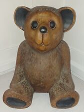 Solid wooden carved for sale  HINCKLEY