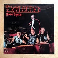 The Exploited 'Horror Epics' Original 1985 Combat Pressing com Manga Estampada comprar usado  Enviando para Brazil