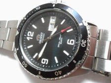 Relógio mecânico masculino S/S Orient 200M mergulhador automático Japão funciona AA02-C0-A, usado comprar usado  Enviando para Brazil