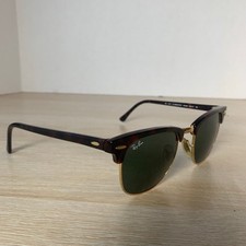 Óculos de sol Ray-Ban RB3016 Clubmaster W0366 concha de tartaruga ouro 49-21-140 LEIA comprar usado  Enviando para Brazil