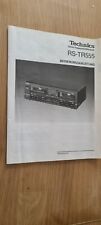 Technics tr555 bedienungsanlei gebraucht kaufen  Kaufbeuren