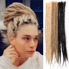 20" 100% cabelo humano Dreadlocks feito à mão Dread Loc extensões Dreads com extremidade única comprar usado  Enviando para Brazil