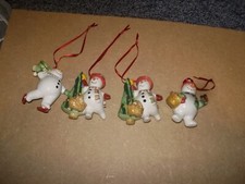 Longaberger snowman ornament for sale  STAINES-UPON-THAMES