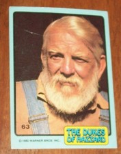 1980 Topps The Dukes of Hazzard Uncle Jessie cartão borda azul-63 comprar usado 1980 Topps The Dukes of Hazzard Uncle Jessie cartão borda azul-63 comprar usado  Enviando para Brazil