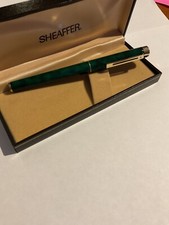 CANETA TINTEIRO VINTAGE SHEAFFER TARGA VERDE MÁRMORE OURO 14KT NOVA NA CAIXA comprar usado  Enviando para Brazil