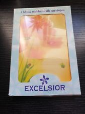 Excelsior blank notelets for sale  DELABOLE