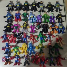 Boneco Aleatório 5 peças Imaginext DC Super Friends Playskool Marvel Super Heroes  comprar usado  Enviando para Brazil