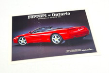 Folheto folha de informações Ferrari F355 Spider 1995 comprar usado  Enviando para Brazil