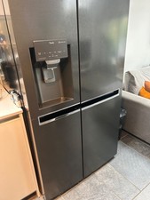 lg black fridge freezer for sale  BATH