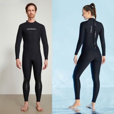 Fatos de mergulho de neoprene corpo inteiro 1,5 mm surf natação snorkeling caiaque comprar usado  Enviando para Brazil