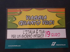 Cartolina pubblicitaria trenit usato  Candelo