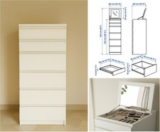 Cassettiera alta ikea usato  Rho