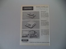 Advertising pubblicità 1969 usato  Salerno