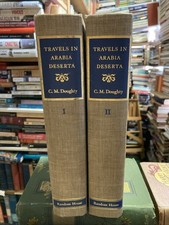 Travels In Arabia Deserta Charles M. Doughty 2 Volumes T. E. Lawrence 1937 Good, usado comprar usado  Enviando para Brazil