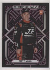 2022 Panini Chronicles Obsidian Electric Etch Pink /25 Matt Mills #39 Rookie RC, usado comprar usado  Enviando para Brazil
