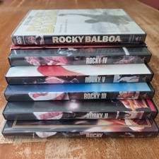 Rocky Anthology DVD 5-Disc Set 2001 PLUS Stallone ROCKY BALBOA 2007 New & Sealed comprar usado Rocky Anthology DVD 5-Disc Set 2001 PLUS Stallone ROCKY BALBOA 2007 New & Sealed comprar usado  Enviando para Brazil