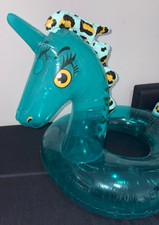 Schwimmring einhorn aufblasbar gebraucht kaufen  Hamburg