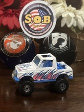 Hot Wheels 1989 Suzuki Samurai Beach Patrol 4x4 1:64 branco fundido estado quase perfeito comprar usado  Enviando para Brazil