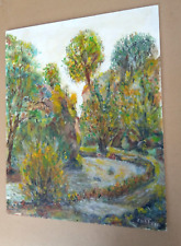 Intéressante peinture huile d'occasion  Bollwiller