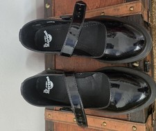 Martens black patent for sale  BROXBURN