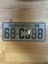 Nebraska 1939 vintage for sale  Albany