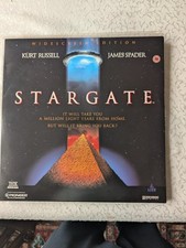 Stargate laserdisc movie for sale  PETERBOROUGH