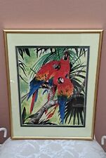 Artist signed macaw for sale  Lakeland